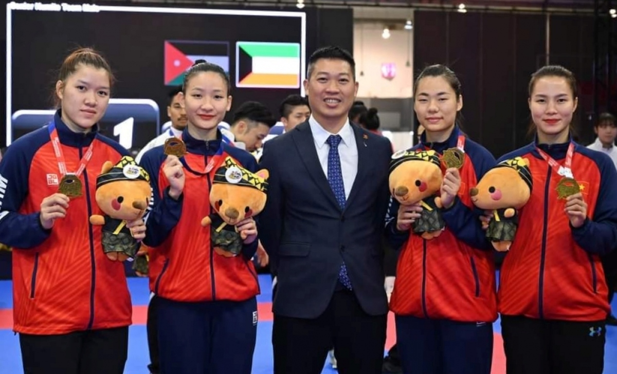 Vietnam wins gold medal at Asian karate championships